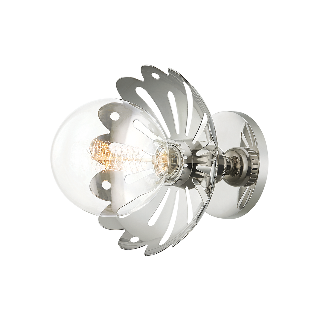 Alyssa 1 Light Wall Sconce-Mitzi-HVL-H353101-PN-Outdoor Wall SconcesPolished Nickel-3-France and Son