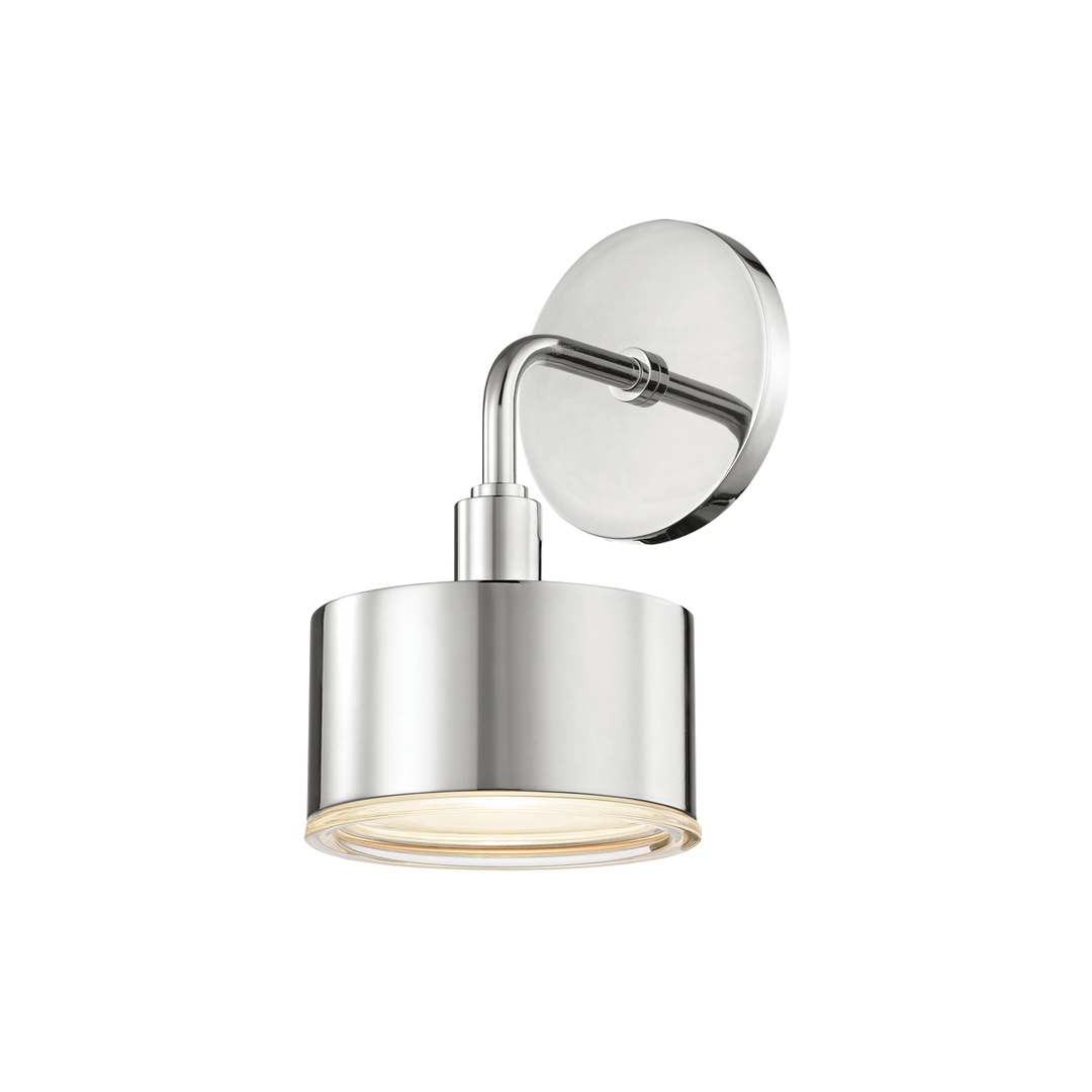 Nora 1 Light Wall Sconce-Mitzi-HVL-H159101-PN-Wall LightingPolished Nickel-2-France and Son