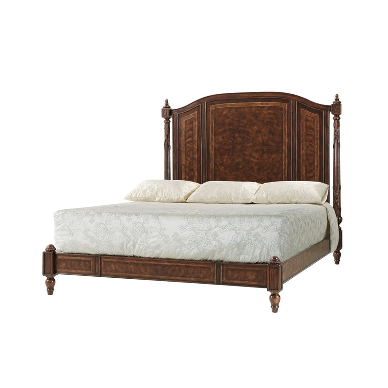 Brooksby Bed *FREE WHITE GLOVE DELIVERY*-Theodore Alexander-THEO-8205-062-BedsQueen-6-France and Son