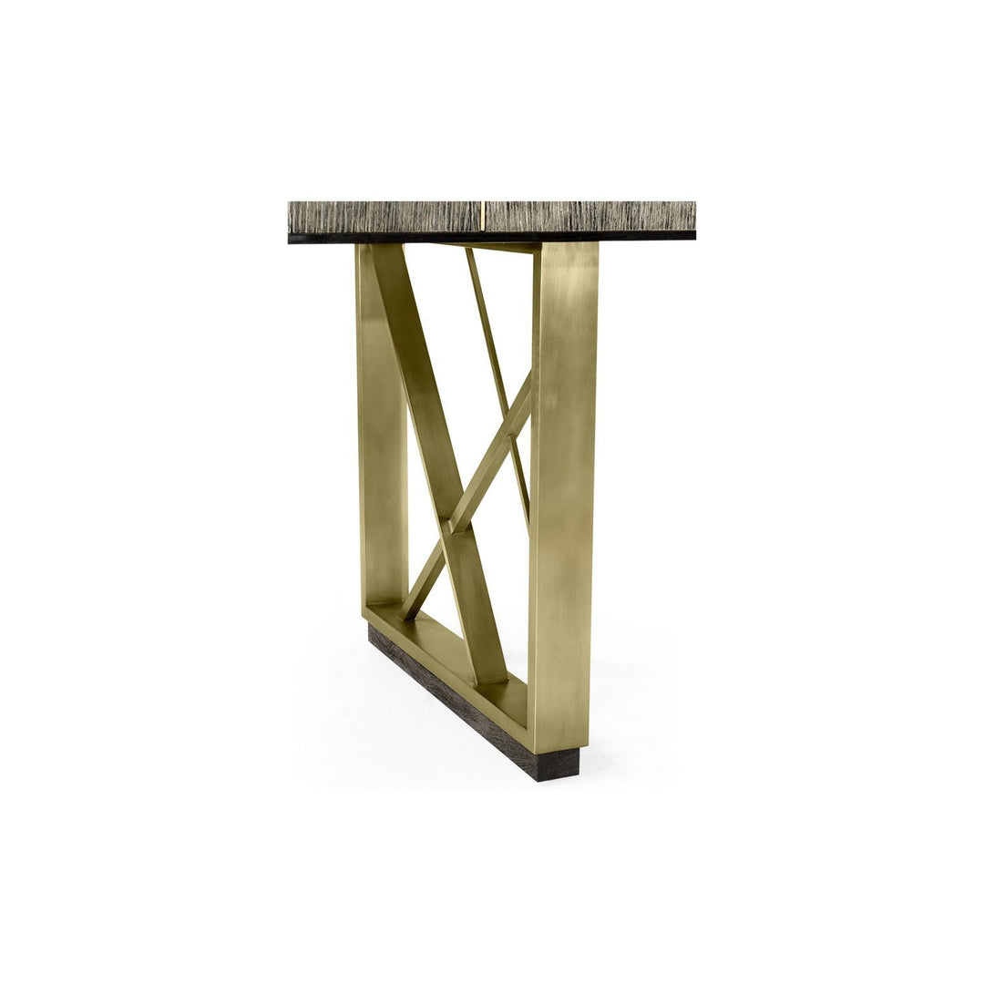 Geometric Dining Table-Jonathan Charles-JCHARLES-500290-108L-DFO-Dining Tables108"-5-France and Son