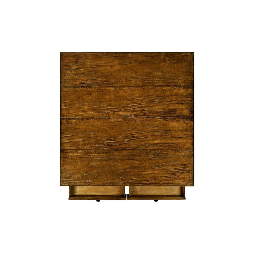 Square Coffee Table-Jonathan Charles-JCHARLES-491041-CFW-Coffee TablesCountry Walnut-5-France and Son