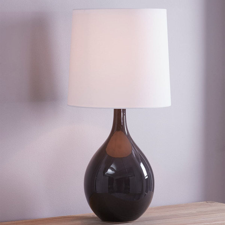 Durban 1 Light Table Lamp-Hudson Valley-HVL-L2016-AGB/CGM-Table Lamps-4-France and Son