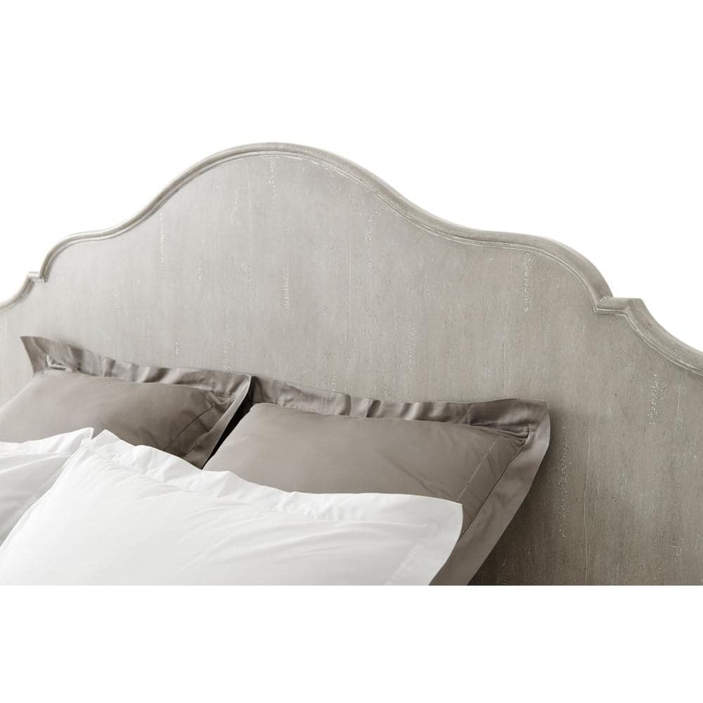 Rice Bed - King in Limewash Middleton-Theodore Alexander-THEO-8302-011-Beds-3-France and Son