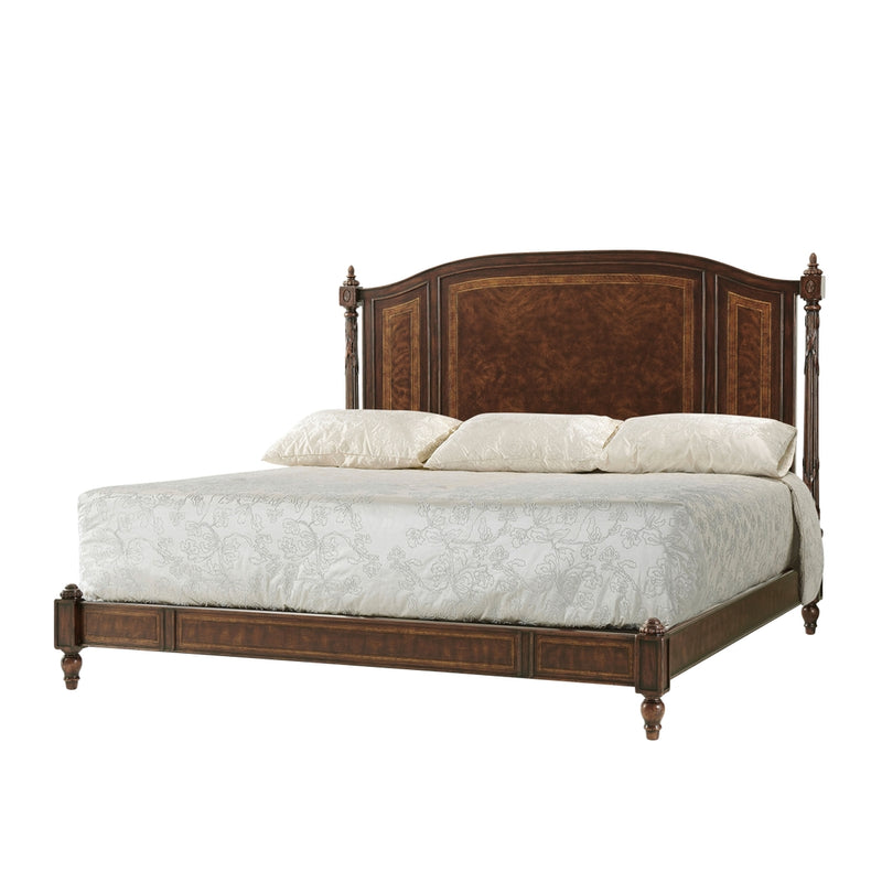 Brooksby Bed *FREE WHITE GLOVE DELIVERY*-Theodore Alexander-THEO-8305-062-BedsKing-1-France and Son