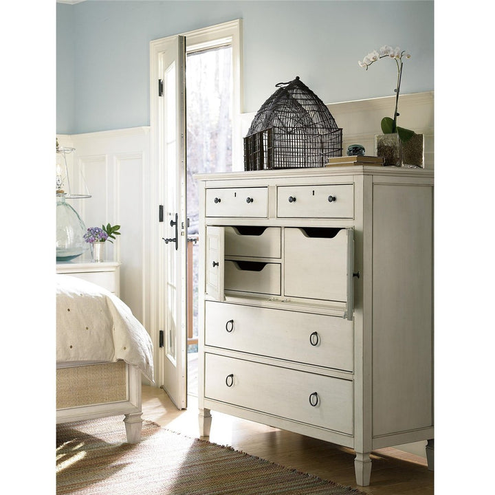 Summer Hill Collection - Dressing Chest-Universal Furniture-UNIV-987175-DressersCotton Cream-4-France and Son