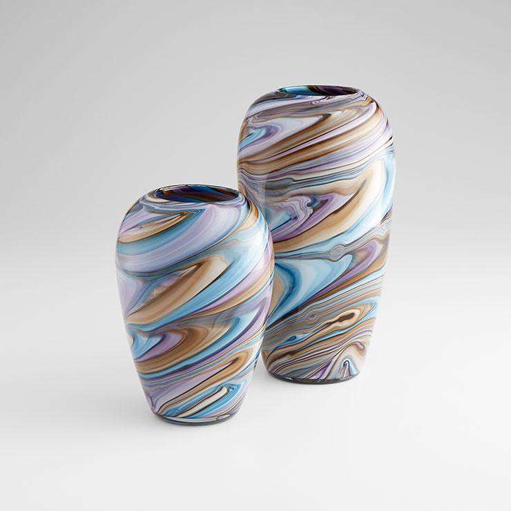 Borealis Vase-Cyan Design-CYAN-09524-DecorLarge Borealis Vase-3-France and Son