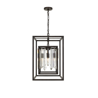 Hollis 4 Light Chandelier-Crystorama Lighting Company-CRYSTO-8404-FB-Chandeliers-1-France and Son
