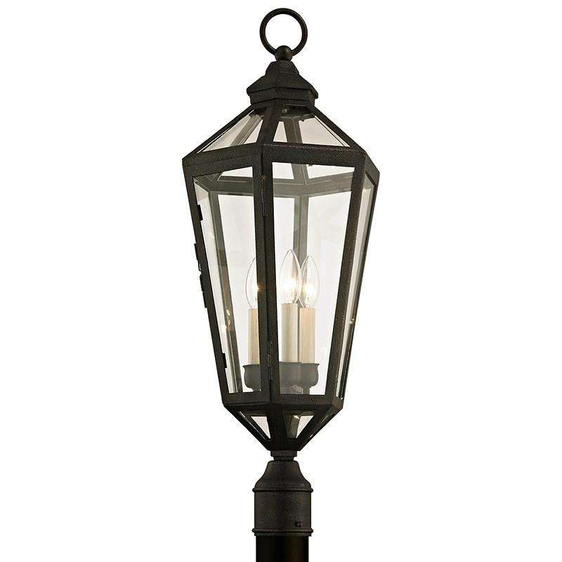 Calabasas 3Lt Post-Troy Lighting-TROY-P6375-Outdoor Lighting-1-France and Son