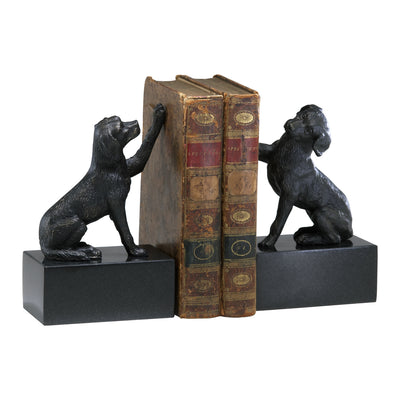 Dog Bookends S/2-Cyan Design-CYAN-02817-Bookends-1-France and Son