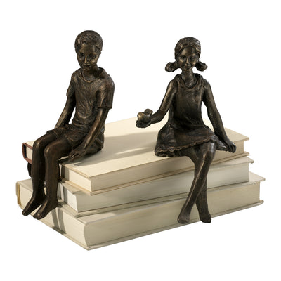 Boy Shelf Figurine-Cyan Design-CYAN-03041-Decor-1-France and Son