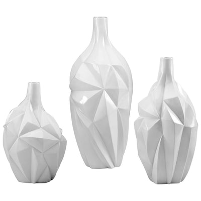 Glacier Vase-Cyan Design-CYAN-05001-VasesLarge Glacier Vase-1-France and Son