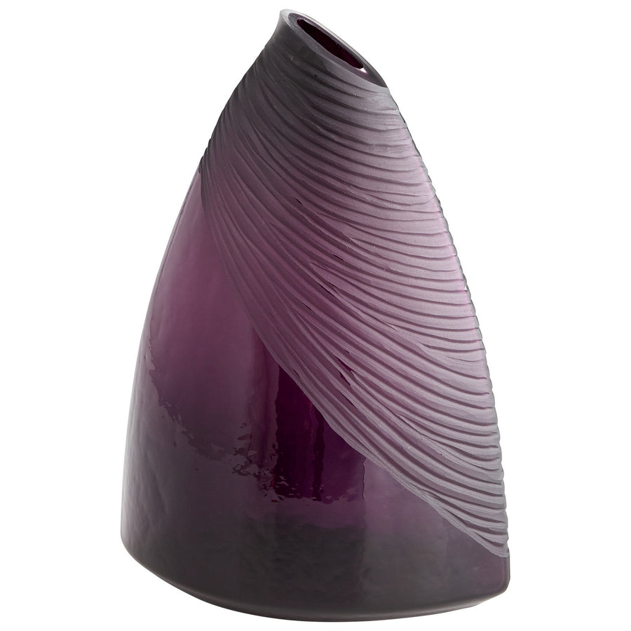 Large Mount Amethyst Vase-Cyan Design-CYAN-07337-Vases-1-France and Son