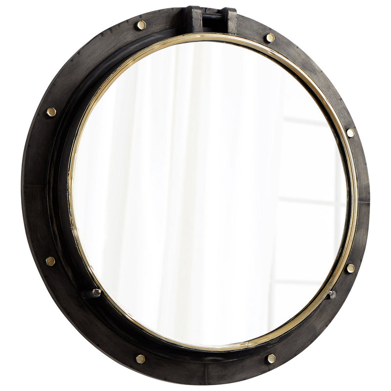 Barrel Mirror-Cyan Design-CYAN-08456-Mirrors-1-France and Son