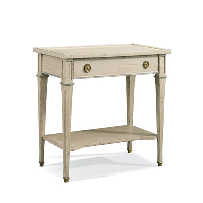 Vineyard Haven Side Table-Hickory White-HICW-863-21-Side TablesNatural-1-France and Son