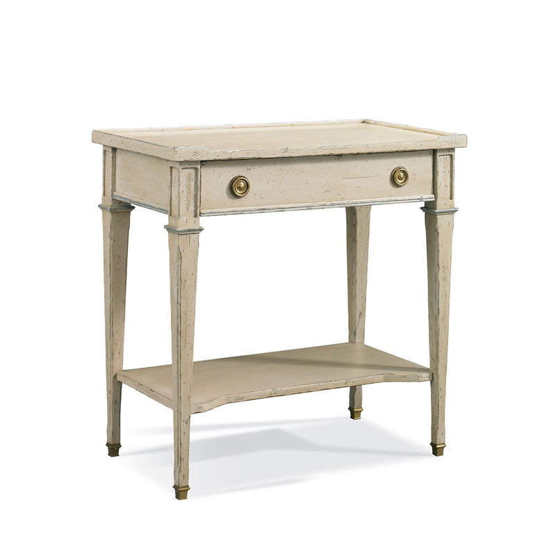 Vineyard Haven Side Table-Hickory White-HICW-863-21-Side TablesNatural-1-France and Son