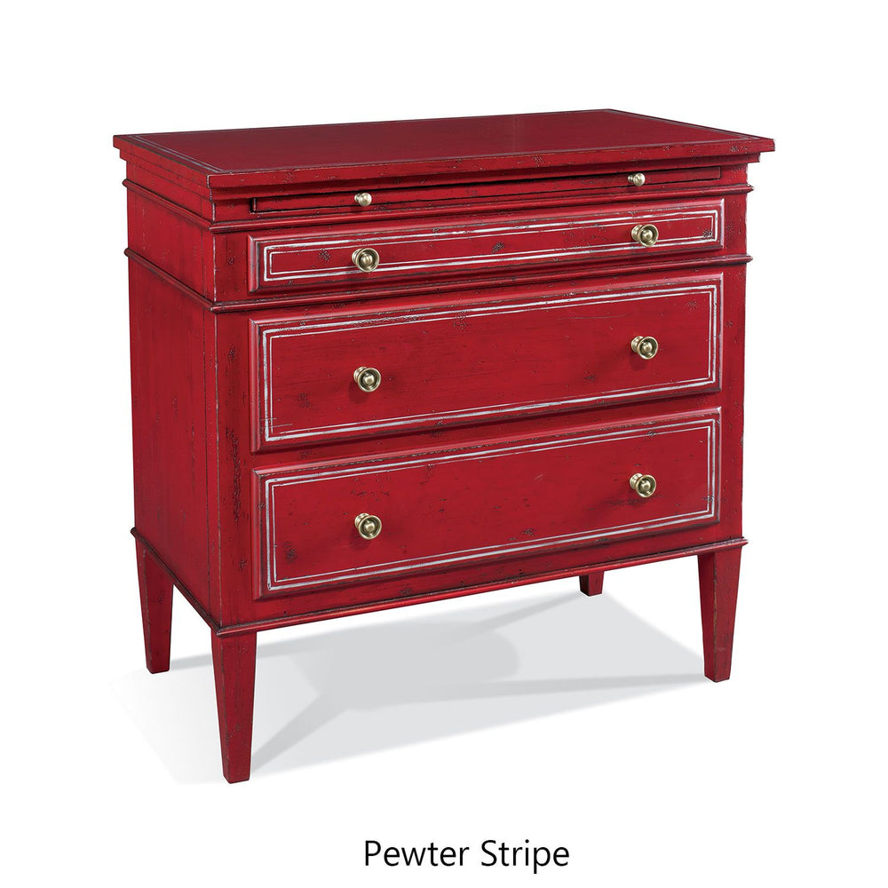 Vineyard Haven Bedside Chest-Hickory White-HICW-865-73-NightstandsRed-3-France and Son