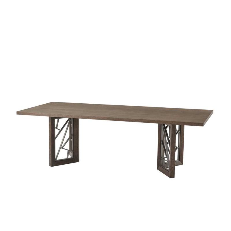 Renata Dining Table-Theodore Alexander-THEO-5405-368.C118-Dining TablesCharteris-1-France and Son