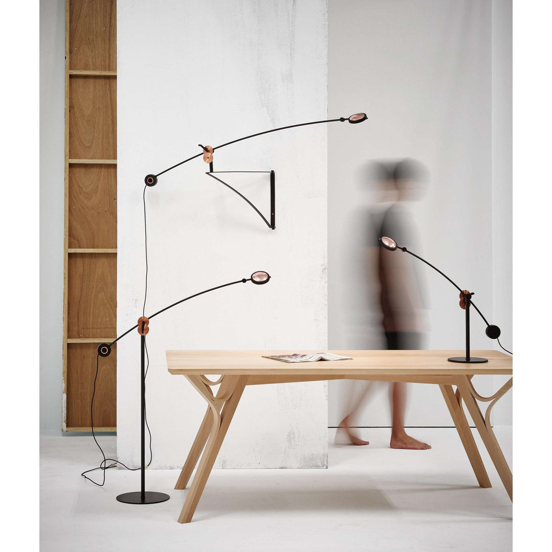 Planet Table Lamp - Matt Black + Copper-Seed Design-SEED-SLD-100DRTE-CPR-Table Lamps-20-France and Son