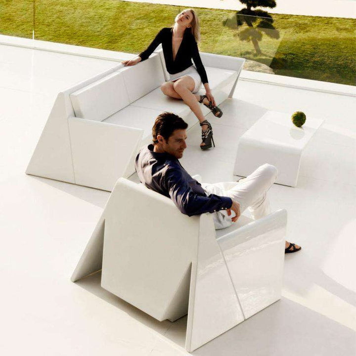 Rest Lounge Chair By Vondom-Vondom-VONDOM-53001-Outdoor Lounge ChairsBasic-5-France and Son