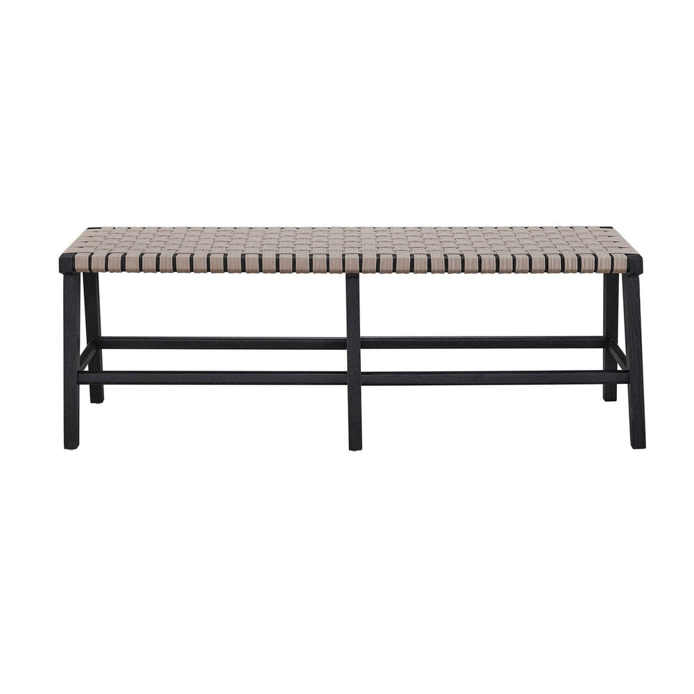 Harlyn Bench-Universal Furniture-UNIV-U011F380-BenchesCharcoal-2-France and Son