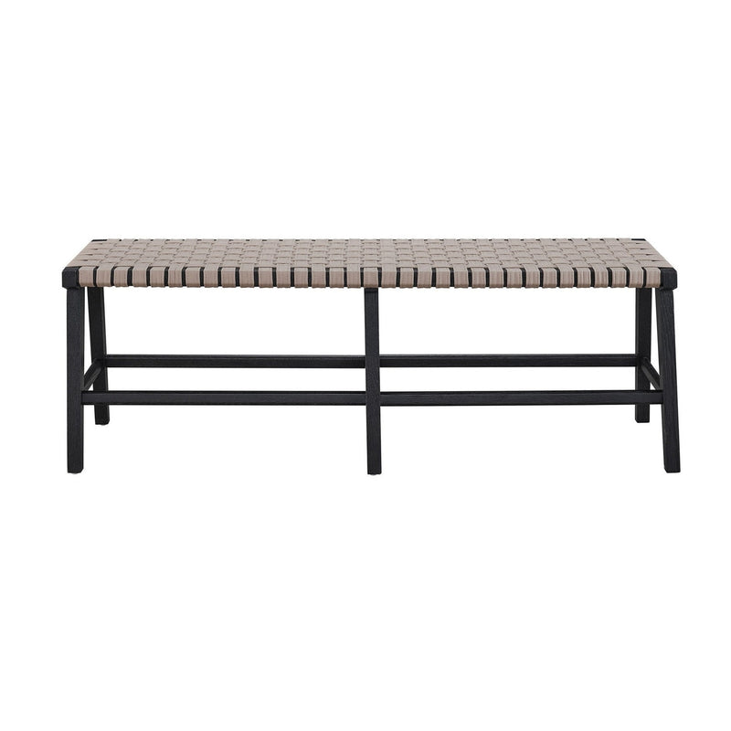 Harlyn Bench-Universal Furniture-UNIV-U011F380-BenchesCharcoal-2-France and Son