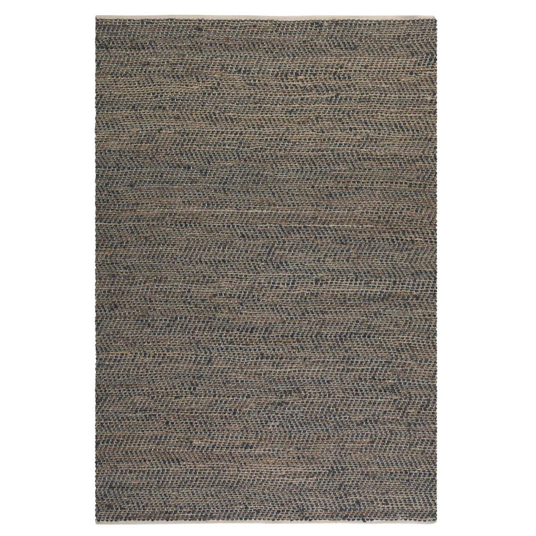 Tobais 9 X 12 Rescued Leather & Hemp Rug-Uttermost-UTTM-71001-9-Rugs-1-France and Son