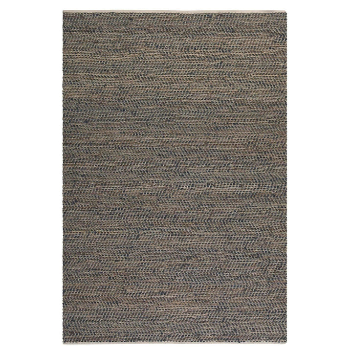 Tobais 9 X 12 Rescued Leather & Hemp Rug-Uttermost-UTTM-71001-9-Rugs-1-France and Son