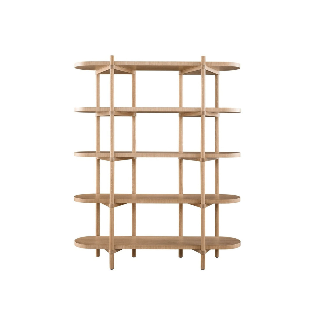 Etagere Five Shelves-Universal Furniture-UNIV-U181850-Bookcases & Cabinets-1-France and Son