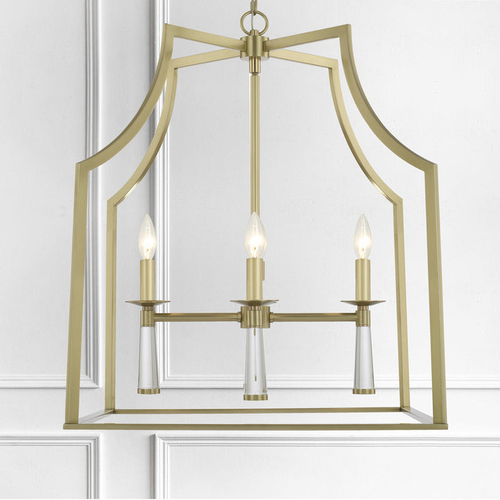Baxter 4 Light Chandelier-Crystorama Lighting Company-CRYSTO-8864-AG-Chandeliers-4-France and Son