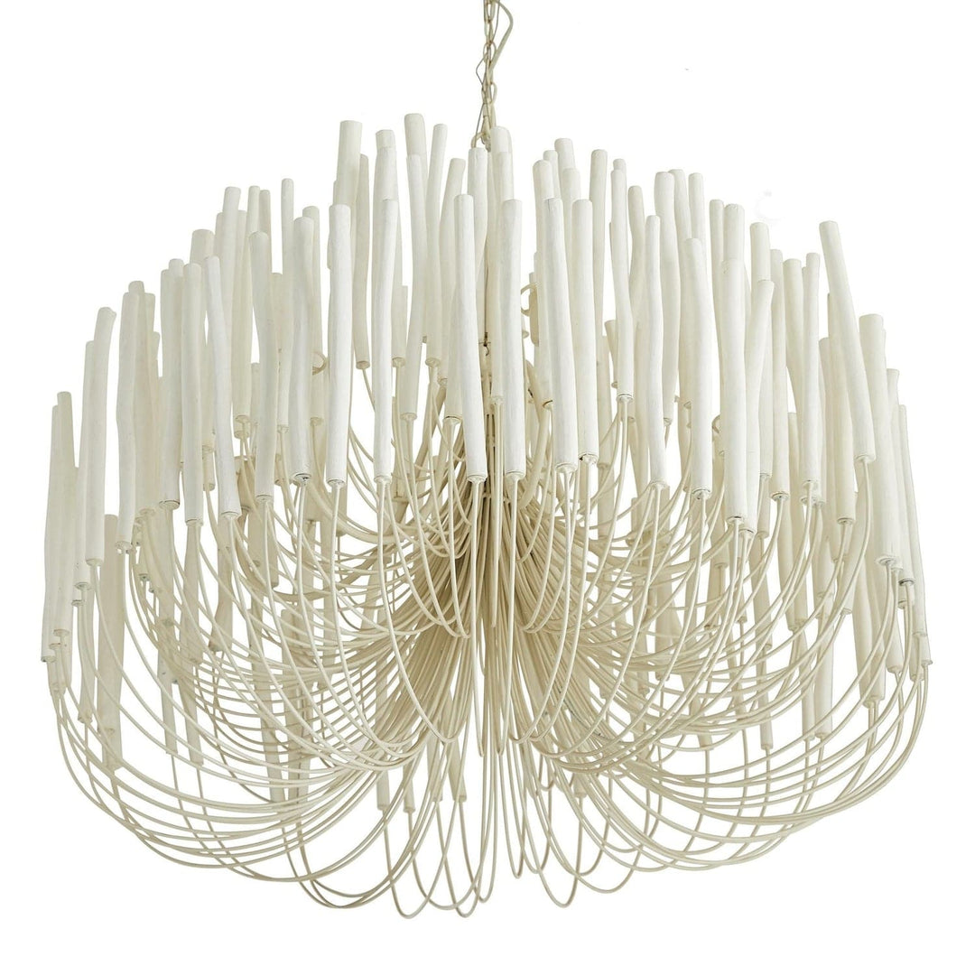 Tilda Chandelier-Arteriors Home-ARTERIORS-89559-ChandeliersWhite-Small-6-France and Son