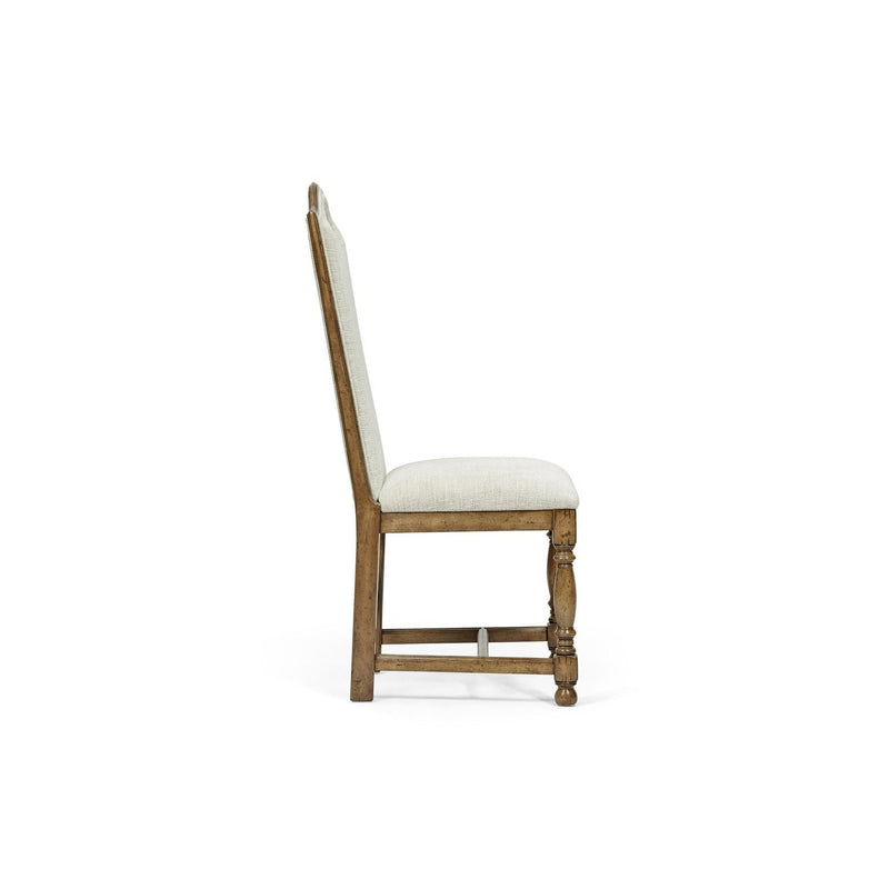 Casual High Back Side Chair-Jonathan Charles-JCHARLES-493381-SC-DTM-F400-Dining ChairsMedium Driftwood & Shambala-8-France and Son