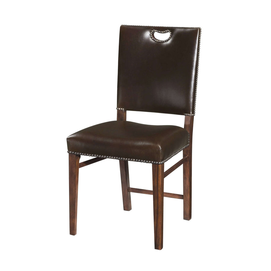 Tireless Campaign Side Chair - Set of 2-Theodore Alexander-THEO-4000-906DC-Dining Chairs-1-France and Son