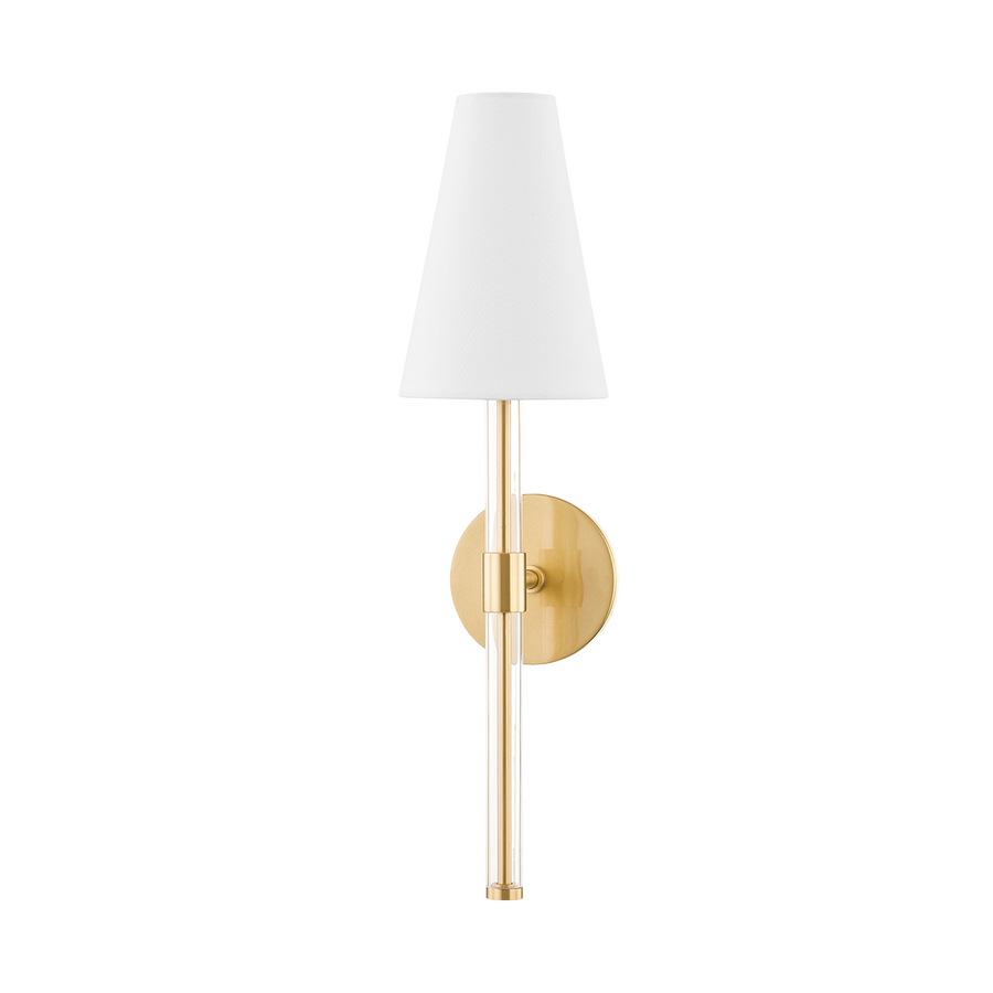 Janelle 1 Light Wall Sconce-Mitzi-HVL-H630101-AGB-Outdoor Wall SconcesBrass-1-France and Son