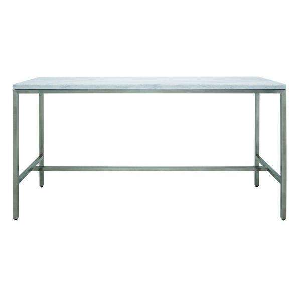 Verona Counter Table-Nuevo-NUEVO-HGTA750-Console TablesClear-72″ x 21.8″ x 36″-2-France and Son
