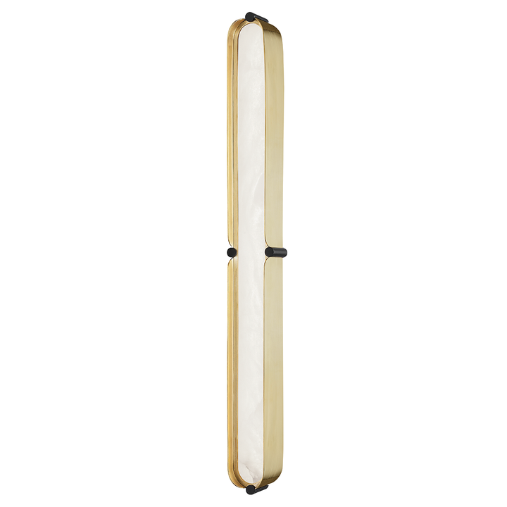 Tribeca Large Led Bath Bracket-Hudson Valley-HVL-2930-AGB/BK-Bathroom LightingAged Brass/Black-1-France and Son