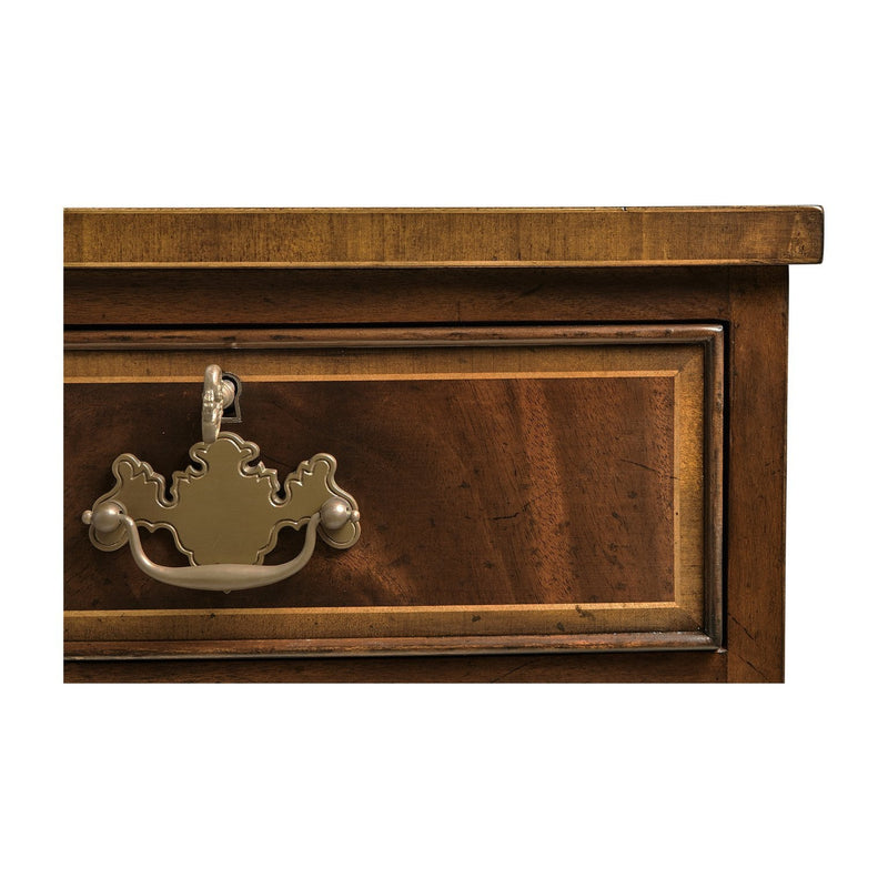 Mahogany Bedside Chest of Drawers-Jonathan Charles-JCHARLES-492262-MAH-Dressers-3-France and Son