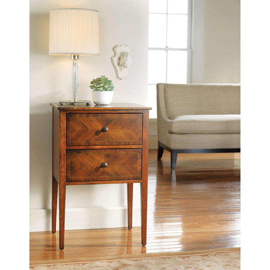 Continental Two Drawer Stand-Modern History-MODERN-MH082F01-Side Tables-1-France and Son