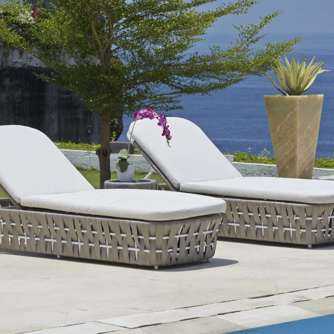 Strips Chaise Lounge by Skyline-Skyline Design-SKYLINE-23208-Set-Outdoor Chaises-2-France and Son
