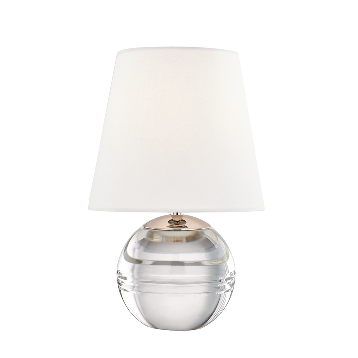 Nicole 1 Light Table Lamp-Mitzi-HVL-HL310201-PN-Table Lamps-1-France and Son