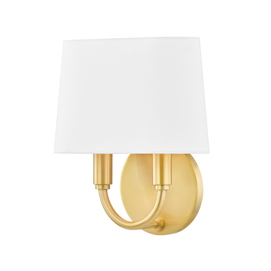 Clair 2 Light Wall Sconce-Mitzi-HVL-H497102-AGB-Outdoor Wall SconcesAged Brass-1-France and Son