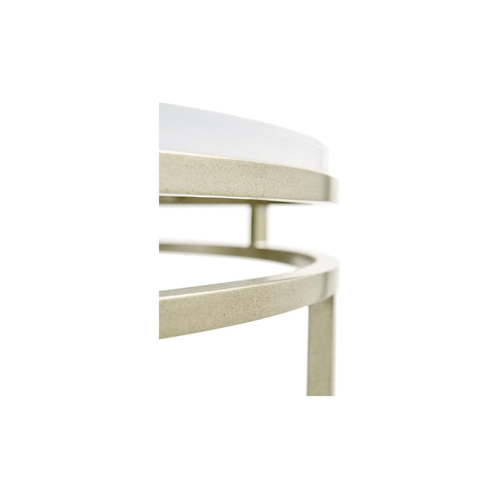 Modern Accents Round Side Table-Jonathan Charles-JCHARLES-500380-SIL-LCD-Side Tables-4-France and Son