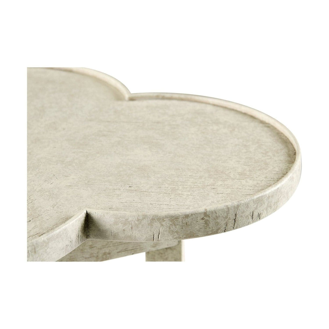 Trefoil Side Table-Jonathan Charles-JCHARLES-491037-DTM-Side TablesMedium Driftwood-16-France and Son