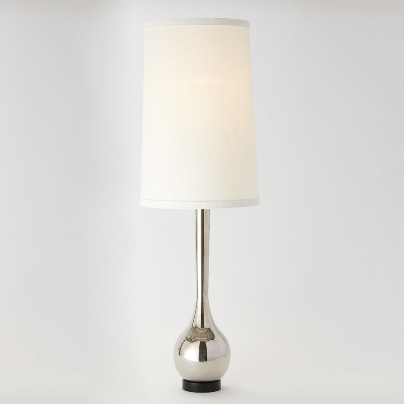 Bulb Vase Table Lamp-Global Views-GVSA-9.90866-Table LampsNickel-4-France and Son