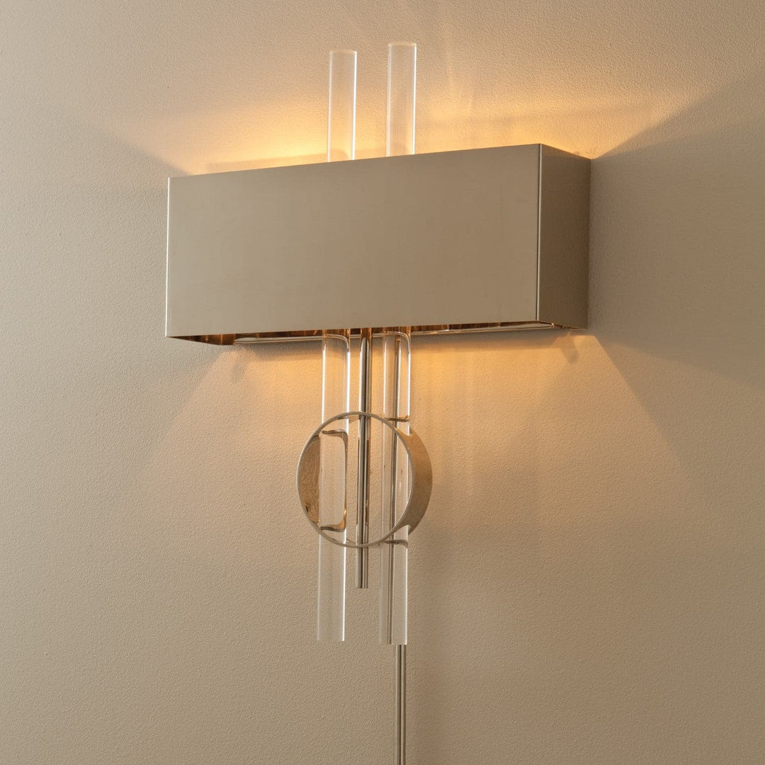 Radio City Wall Sconce - Nickel-Global Views-GVSA-9.91806-HW-Wall Lighting-2-France and Son