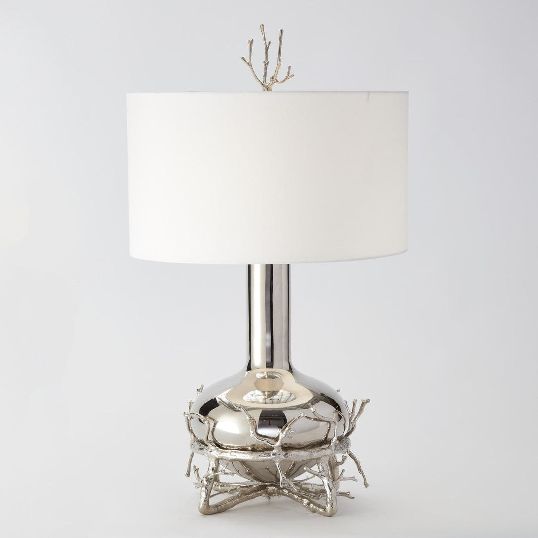 Fat Twig Table Lamp-Global Views-GVSA-9.92090-Table LampsNickel-1-France and Son