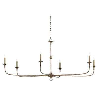Nottaway Bronze Large Chandelier-Currey-CURY-9000-0135-ChandeliersLarge-Pyrite Bronze-1-France and Son