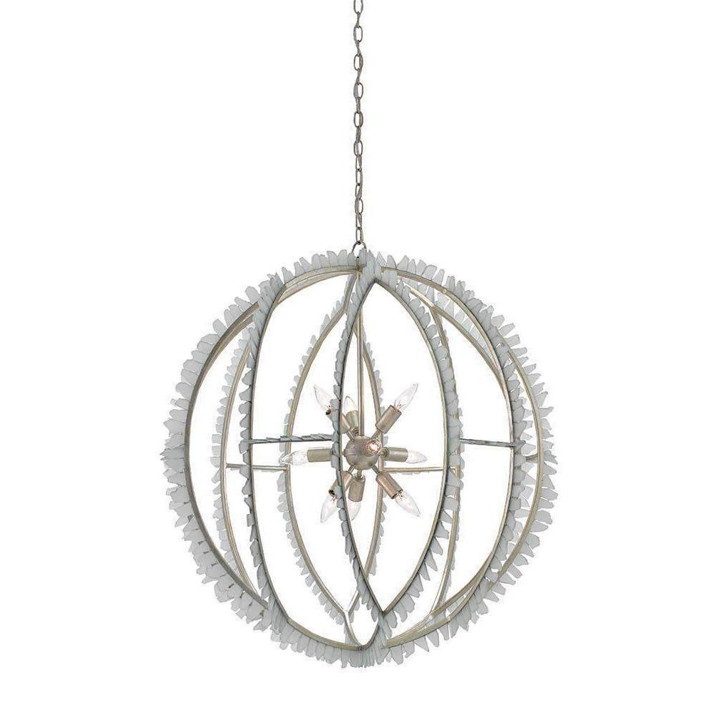 Saltwater Chandelier-Currey-CURY-9000-0210-Chandeliers9-Light-2-France and Son