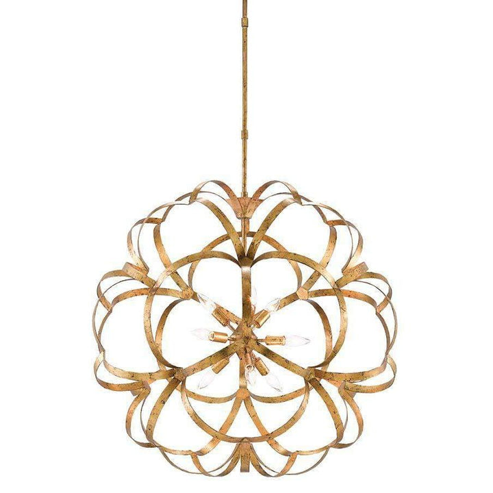 Sappho Orb Chandelier-Currey-CURY-9000-0259-Chandeliers-1-France and Son