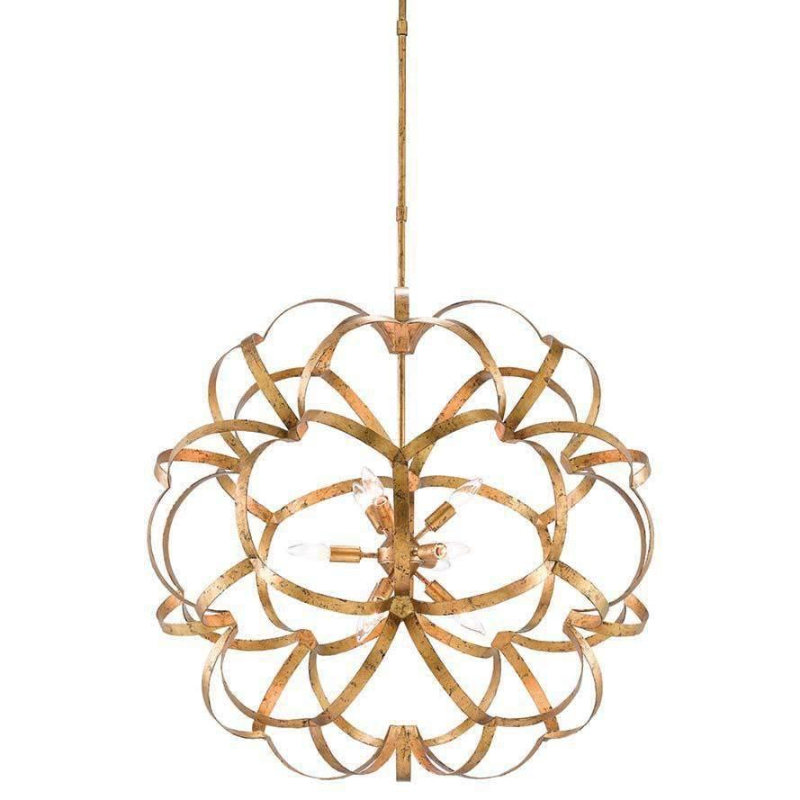 Sappho Orb Chandelier-Currey-CURY-9000-0259-Chandeliers-2-France and Son