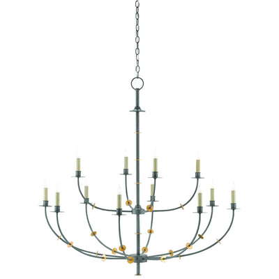 Balladier Chandelier-Currey-CURY-9000-0331-Chandeliers-1-France and Son